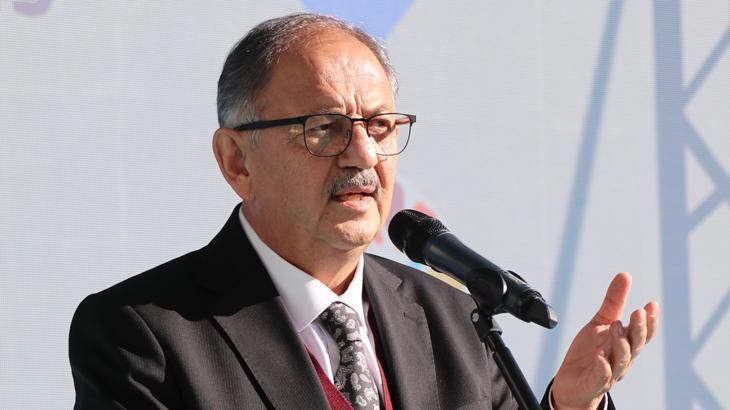 Bakan Özhaseki: Türkiye’de 500’e yakın hareketli fay hattı var