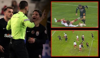 Galatasaray maçına damga vuran penaltı pozisyonu! Eski hakemler açıkladı: Abartarak topu çaldı
