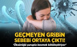 Geçmeyen gribin sebebi ortaya çıktı! ‘Öksürüğü şurupla kesmek kötüleştiriyor’