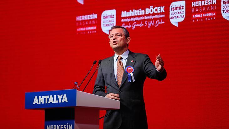 CHP lideri Özel: Türkiye İttifakı bütün herkesten oy alıyor