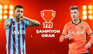 Trabzonspor-Başakşehir maçı canlı bahis seçeneğiyle Misli’de